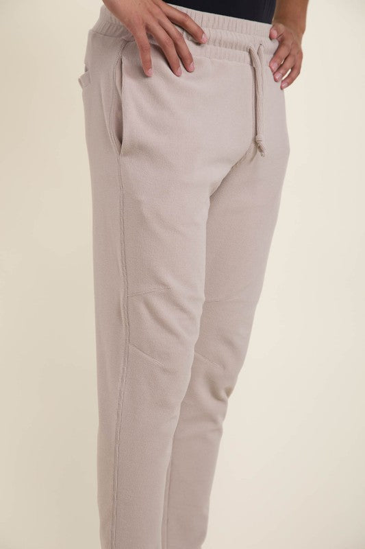 Men's Micro-Ribbed Joggers