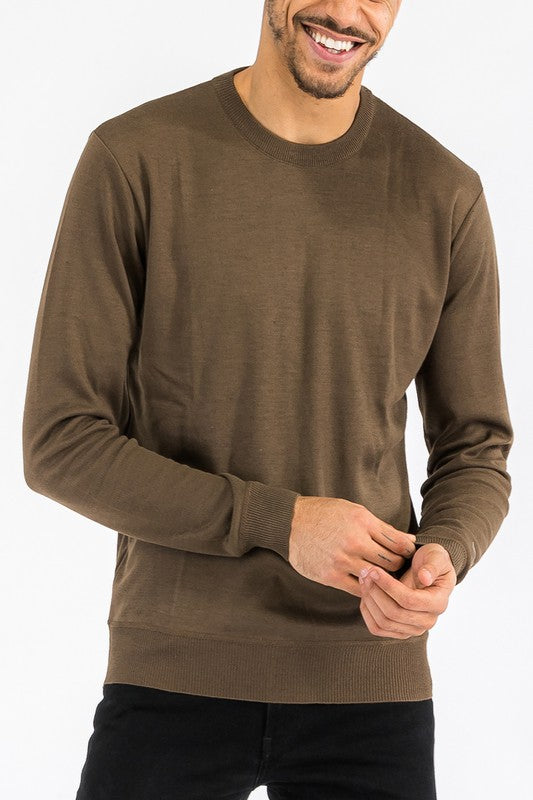 Men's Round Neck Sweater