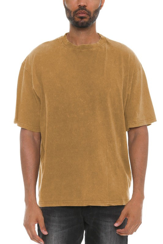 Men's Basic Washed Tee