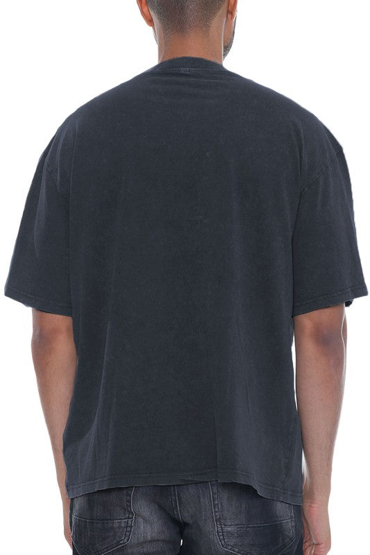 Men's Basic Washed Tee