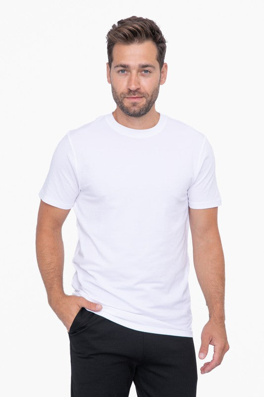 Men's Cotton Blend Short Sleeve Tee