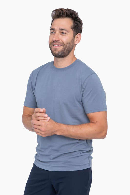 Men's Cotton Blend Short Sleeve Tee