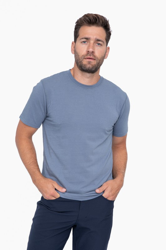 Men's Cotton Blend Short Sleeve Tee