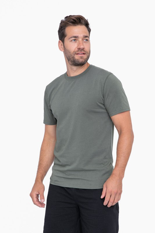 Men's Cotton Blend Short Sleeve Tee