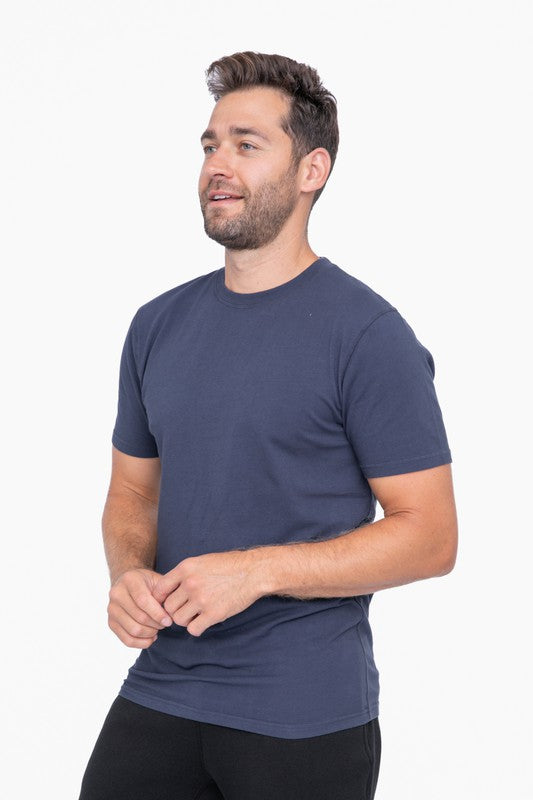 Men's Cotton Blend Short Sleeve Tee