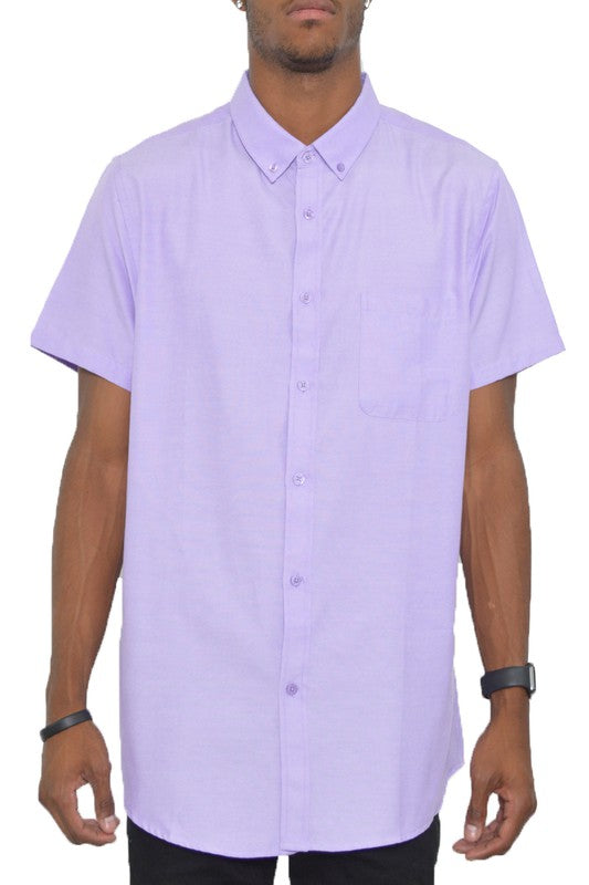 Men's Short Sleeve Button-up Shirt