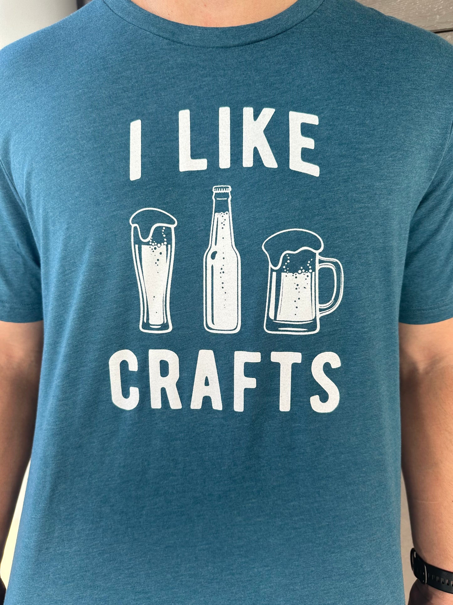 Men's Graphic "I Like Crafts" Beer T-Shirt
