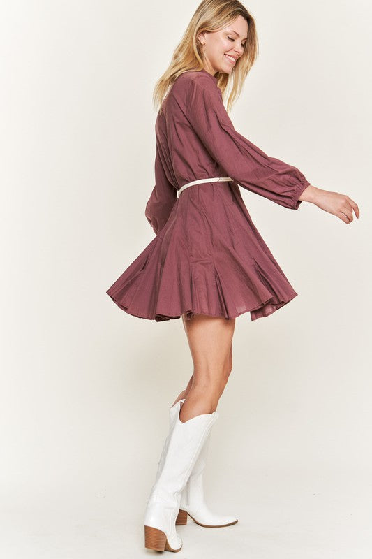 Flare Shirt Dress