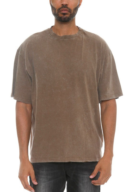 Men's Basic Washed Tee