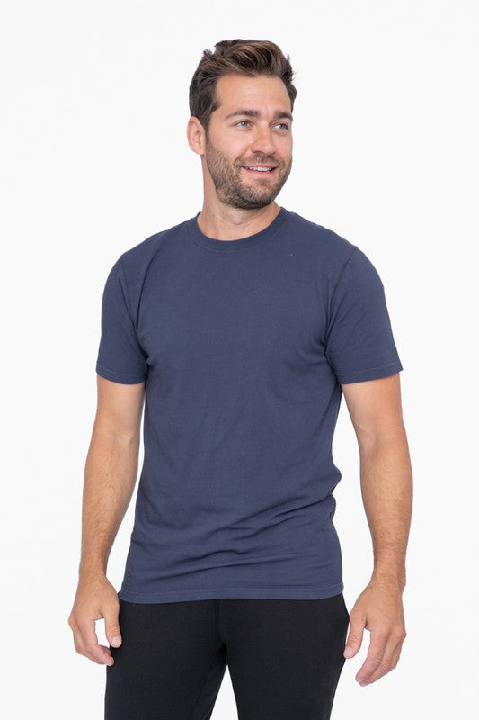 Men's Cotton Blend Short Sleeve Tee